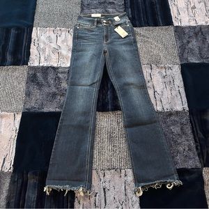Judy Blue Bootcut Frayed Hem Jeans JB82568DK